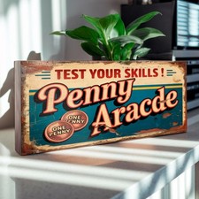 Penny Arcade Sign Retro