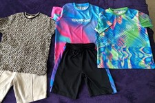 Next Boys Shorts & T-shirt Sets X 2 Age 11 + Extra T-shirt