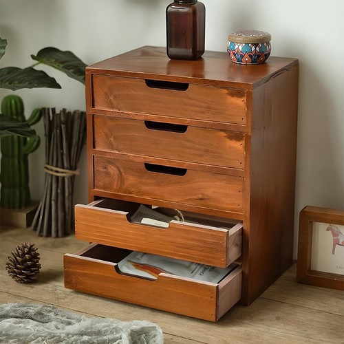 Rustic chest drawers wooden - chest, of