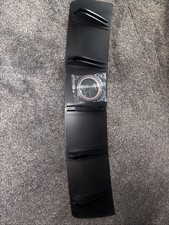 For Vauxhall Corsa VXR ABS Rear Diffuser Fins Lip Spoiler Lower Bumper Splitter#