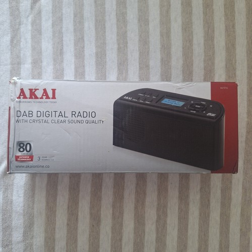 Akai portable dab digital - dab+/fm,