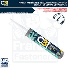 OB1® TilersPal WHITE HYBRID TILING ADHESIVE for Wall & Floor Interior & Exterior