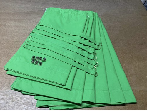 Camper van curtains green - camper,