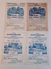 4 X Aston Hippodrome