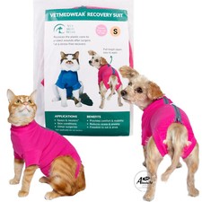 VetMedWear Pink Recover Suit
