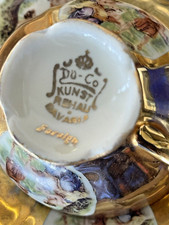 Gold Bavaria Tea Set Vintage Gilt cups & saucers teapot sugar & creamer