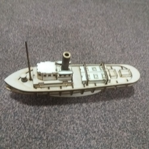 Laser cut tug boat - ., homemade