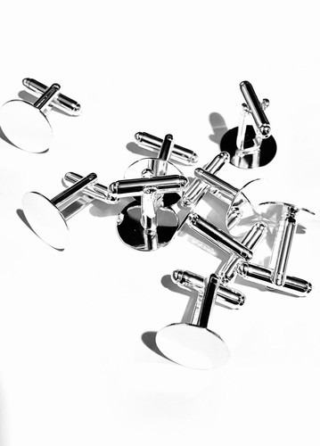 Cufflink blanks diy findings - diy,