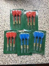 5 Sets Of Vintage Fairground Darts New Old Stock Ideal Stall Game Carnival