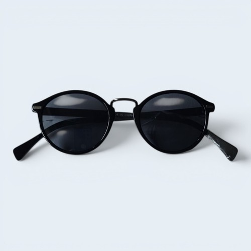 Topman round black sunglasses - topman,