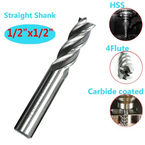 Shank end mill milling - 1/2,