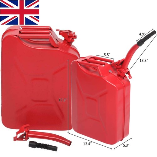 Pcs red jerry can 20l - red,
