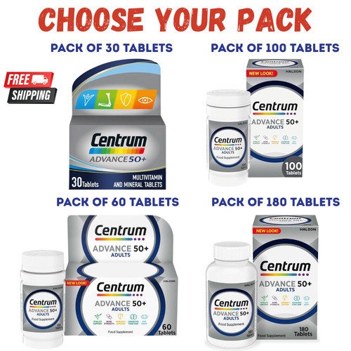 Centrum plus multivitamins - centrum,