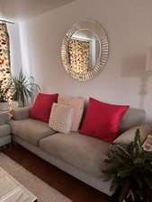 Grey 4 Seater Sofa DFS Orbit