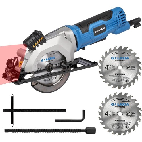 Mini circular saw corded 4amp - saw, corded,