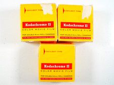 ✅ Kodak Kodachrome II 8mm x 25ft Double Run Cine Film (EXPIRED) - PRICED EACH