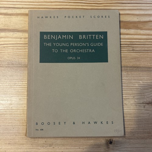 Britten hawkes pocket scores - hawkes,