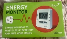 Eaga Energy Monitor Boxed Reduce Your Electricity Waste Less Save More - New
