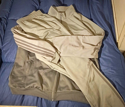 Adidas men grey piece - men’s, 2-piece