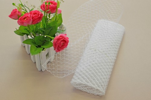 Wedding veil birdcage - veil,