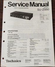 Technics SU-Z550 Integrated