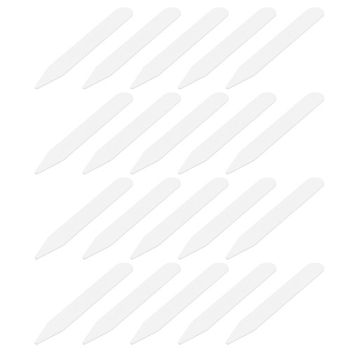 100pcs plastic collar stays - 100pcs,