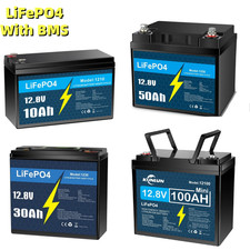 12v lifepo4 battery 10ah 30ah - 12v,