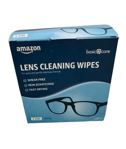 Glasses wipes cleaning lens - glasses,