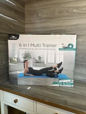 Crane 6 In 1 Multi Trainer Exercise Home Gym Work Out Keep Fit New 