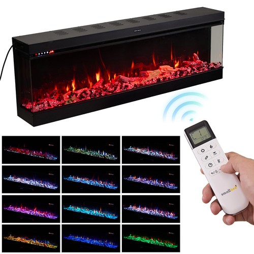 Electric fireplace panoramic - fireplace,