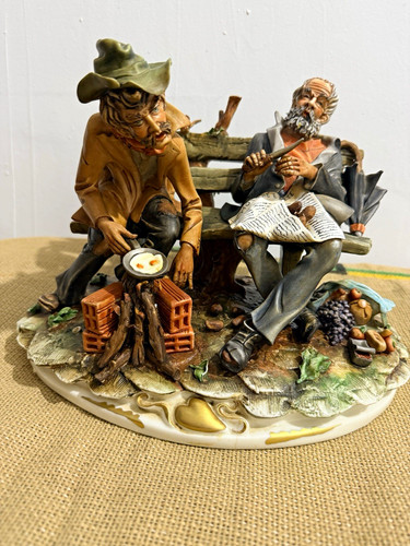 Vintage capodimonte natale - capodimonte,