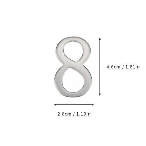 5x3cm stainless steel door - 5x3cm,