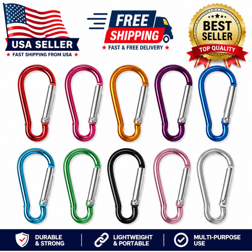 Pcs aluminum carabiner - pcs,