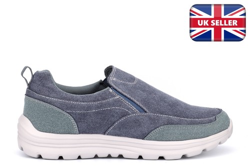 Mens canvas memory foam deck - mens,