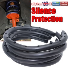 4x Coil Spring Rubber Sleeves - Anti-Paint Wear, Noise Reduction & Insulator