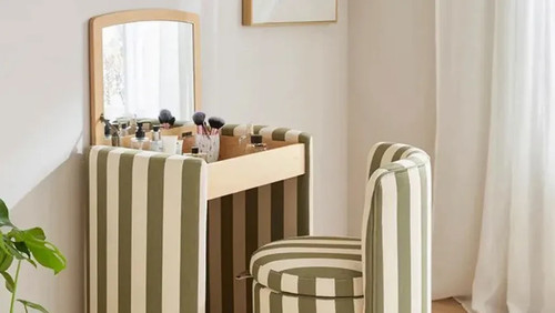 Dunelm frankie striped - striped, compact