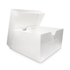 White Cake Boxes, Wedding Cake