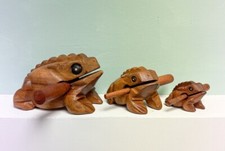 Frog Guiro Musical Percussion