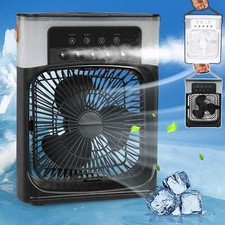 Portable Air Cooler Fan Evaporative Ice Cold Cooling Air Conditioner Humidifier