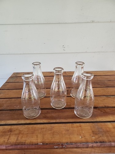 Quart milk bottles antique - milk,