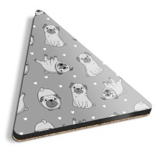 1x Triangle Coaster - BW -