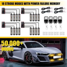 4x 12 LED Amber Recovery