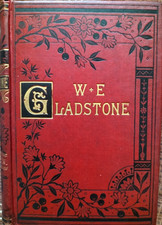 William Ewart Gladstone Lewis Apjohn Rare 1884 Antique Decorative Book