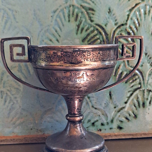 Solid silver trophy - solid,