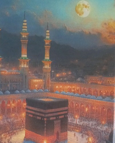 Kaba shareef sunset canvas - sunset,