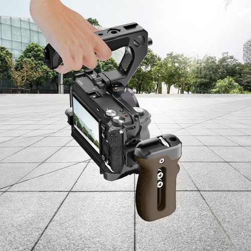 Aluminum camera cage - aluminum, extension