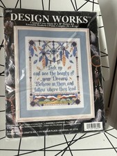 DESIGN WORKS DREAM CATCHER CROSS STITCH TAPESTRY KIT NATIVE AMERICAN X Stitch