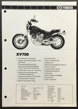 YAMAHA XV750 MOTORCYCLE Sales