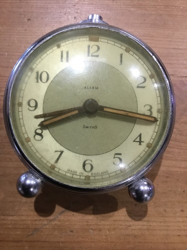 Vintage smiths alarm clock - ,