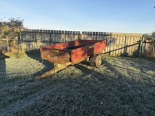 Marshall 2 ton tipping trailer